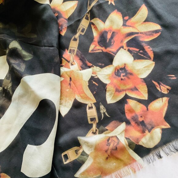 ALL SAINTS Women's Luxurious "Stargazer" Oblong Scarf NWT - Picture 5 of 8